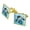 Gold, variant on Ocean Selfie Picture Orca Killer Whale Dolphins Square Cufflink Set - Silver or Gold