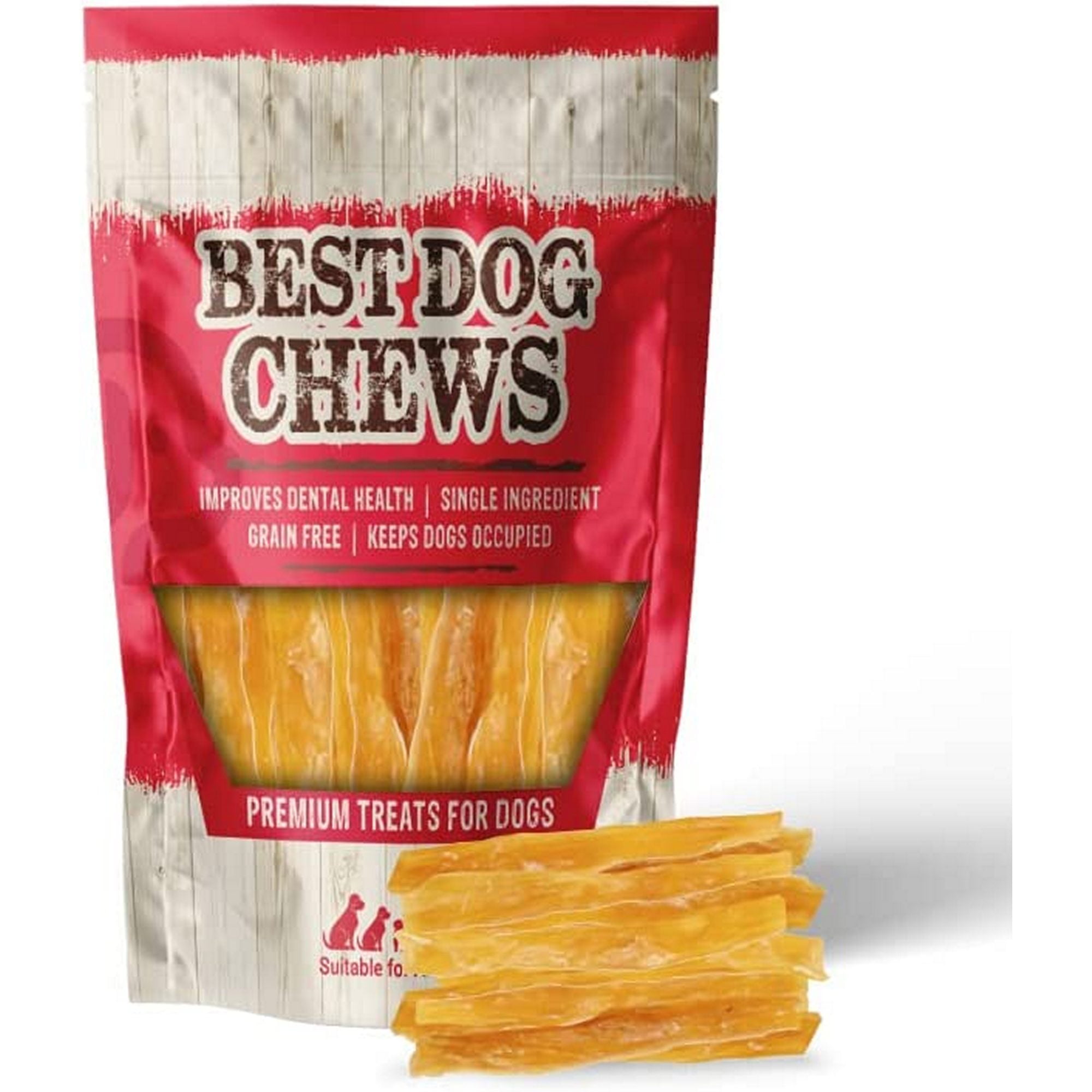 Best Dog Chews Natural Long Lasting Beef Backstrap Chew Treats for Dogs
