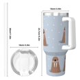 thumbnail image 4 of Pofeuu Playful Walrus Wonders Print 40oz Ice Bully With Handle And Straw Stainless Steel Vacuum Insulated Cup And 2 In 1 Straw Lid, 4 of 8
