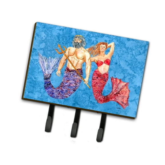 Mermaid and Merman Leash or Key Holder