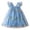 Y100-Blue, variant on PRfgtbd Girls Summer Dresses Toddler Girls Sleeveless Embroidered Flower Tulle Dress Holiday Party Dress Dance Party Dresses Sundress Vacation Sundress