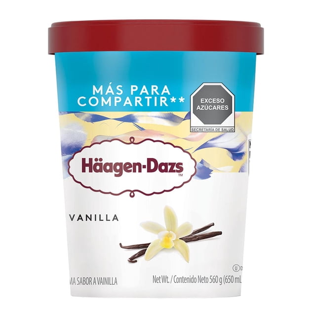 Helado Haagen Dazs vainilla 650 ml