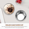 thumbnail image 4 of 50Pcs Aluminum Foil Cupcake Cups Disposable Muffin Liners Baking Cups Aluminum Cupcake Tip Pan Rame, 4 of 5
