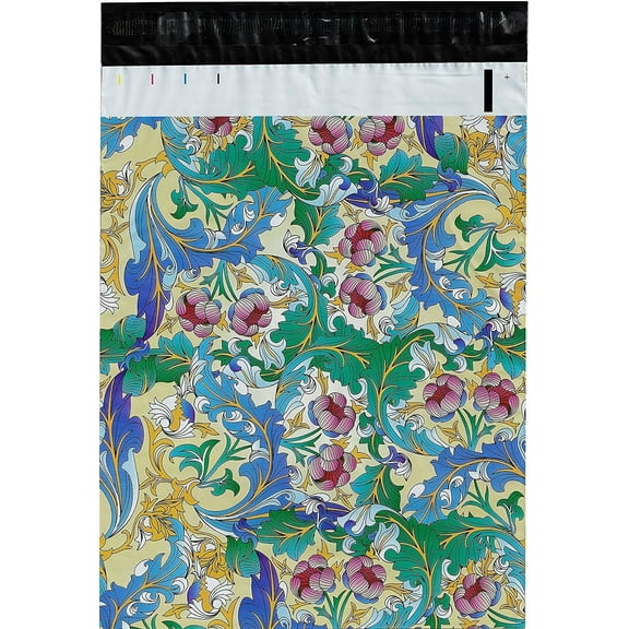 6x9 (1000) Paisley Designer Poly Mailers Shipping Envelopes Boutique Custom Bags By ValueMailers