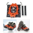 thumbnail image 2 of Anti Slip Traction Cleats for Ice & Snow Stainless Steels Ice Spikes Ice Cleats Crampons, 23 Spikes Shoe Ice Snow Grips, 2 of 8