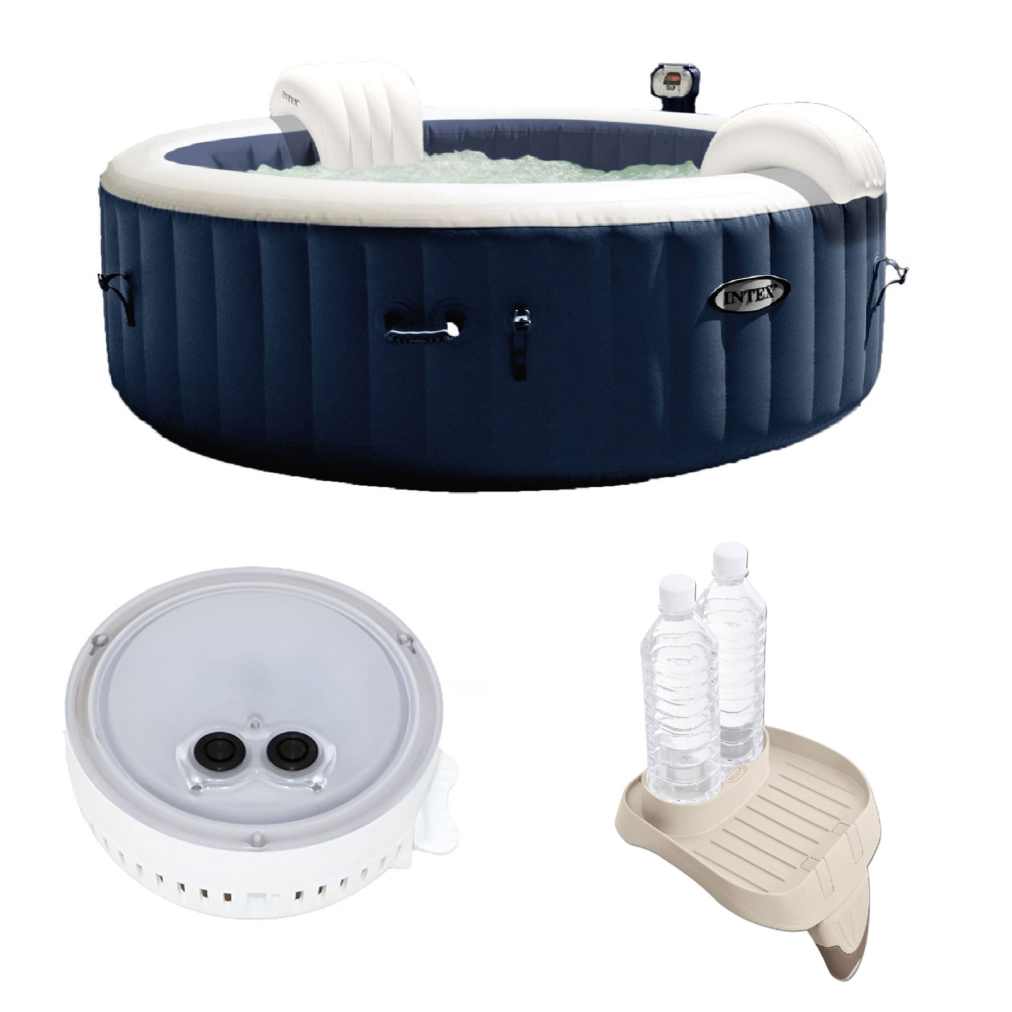 intex spa pool lighting