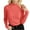 Watermelon Red, variant on cocolona Womens Turtleneck Sweaters Fall Winter Solid Color Long Sleeve Shirts Casual Lightweight Pullover Sweater Tops Free Size