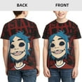 thumbnail image 4 of Gorillaz Youth T-Shirts Graphic Shirts Blouse For Teen Boys Girls Casual Short Sleeve Tee Tops X-Large, 4 of 6