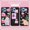 thumbnail image 3 of For Cubot P80 Case Cute Panda Flower Soft Silicone Couple Phone Case For Cubot P80 CubotP80 Protect Shockproof Cartoon Cover HS-C0048 For Cubot P80, 3 of 6