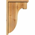 thumbnail image 3 of 8"W x 14"D x 22"H Del Monte Rough Sawn Corbel w/Backplate, Western Red Cedar, 3 of 9