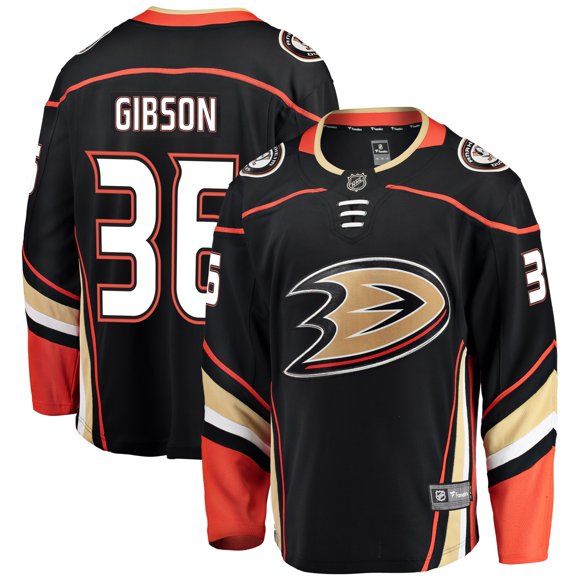 John Gibson Anaheim Ducks NHL Fanatics Breakaway Home Jersey, Medium