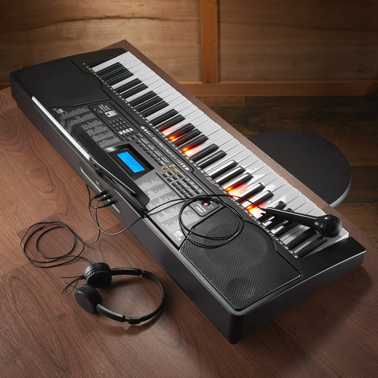 Ashthorpe 61 Key Digital Electronic Keyboard Piano with Full Size
