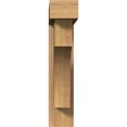 thumbnail image 2 of Ekena Millwork 5 1/2"W x 26"D x 26"H Westlake Block Smooth Bracket w/ Offset Brace, Western Red Cedar, 2 of 25