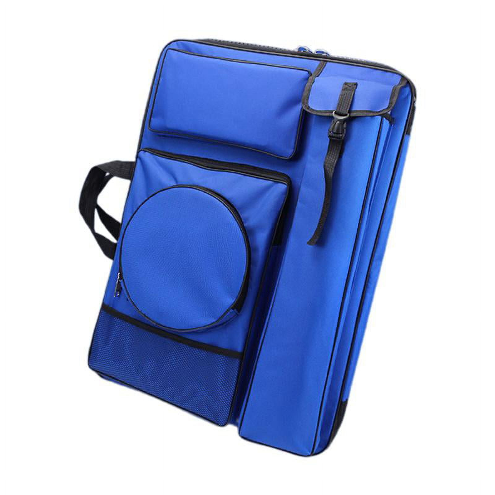 Art Portfolio Case Carrying Bag with Handle Mix Tray Painting Tool Project Multifunctional Travel Drawing Board Pencils Painting Bag Blue Walmart