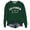 Z&Dark Green825, variant on Women's Fleece Sweatshirt Bear California Graphic Print Thick Warm Winter Long Sleeve Pullover Tops