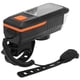 thumbnail image 4 of Luz de bicicleta Sincero con energía solar recargable por USB faro para ciclismo al aire libre naranja, 4 of 10