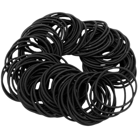 200Pcs Elastic Hair Bands Hair Ties Ponytail Holder Hair Styling Tools for Women Men Kids