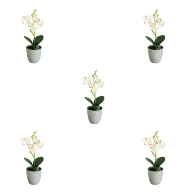 Bonsái Artificial Toystoory no tóxico y duradero regalo para el día de la madre planta Artificial exquisita blanca hecha a mano