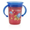 Nuby 1pk No Spill 2-Handle 360 Degree Printed Wonder Cup Red