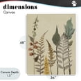 thumbnail image 4 of Stupell Industries Eclectic Fall Botanicals Forest Ferns Canvas Art, 36 x 48, by Elizabeth Medley, 4 of 8