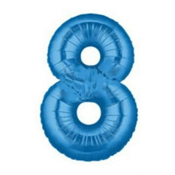 Betallic 16100 Ballon Bleu Megaloon Numéro 8 40 Po
