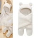 thumbnail image 4 of EeaseMX Manta de algodón para bebé recién nacido, color blanco, para dormir, para niño y niña, talla única (blanco), 4 of 7