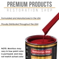 thumbnail image 4 of Jalapeno Bright Red Premium Gallon Kit URETHANE BASECOAT Car Auto Paint Kit, 4 of 6