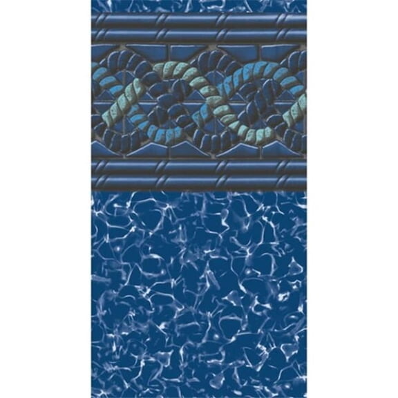 GLI Pool Products 051530OVCONUB54 15 x 30 ft. Oval 54 in. Unibead Concord ABG Liner
