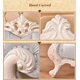 thumbnail image 5 of Baroque Style Wood Frame Classic Sofa Baby Blue Princess Antique Sofa Set Leather Fabric Hand Carved Rococo Sectionals sofa My Lux Decor Round, 5 of 5