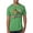 Envy, variant on Worship While You Wait Sunflower Pink and Yellow Inspirational/Christian Men Premium Tri Blend Tee, True Black, Large