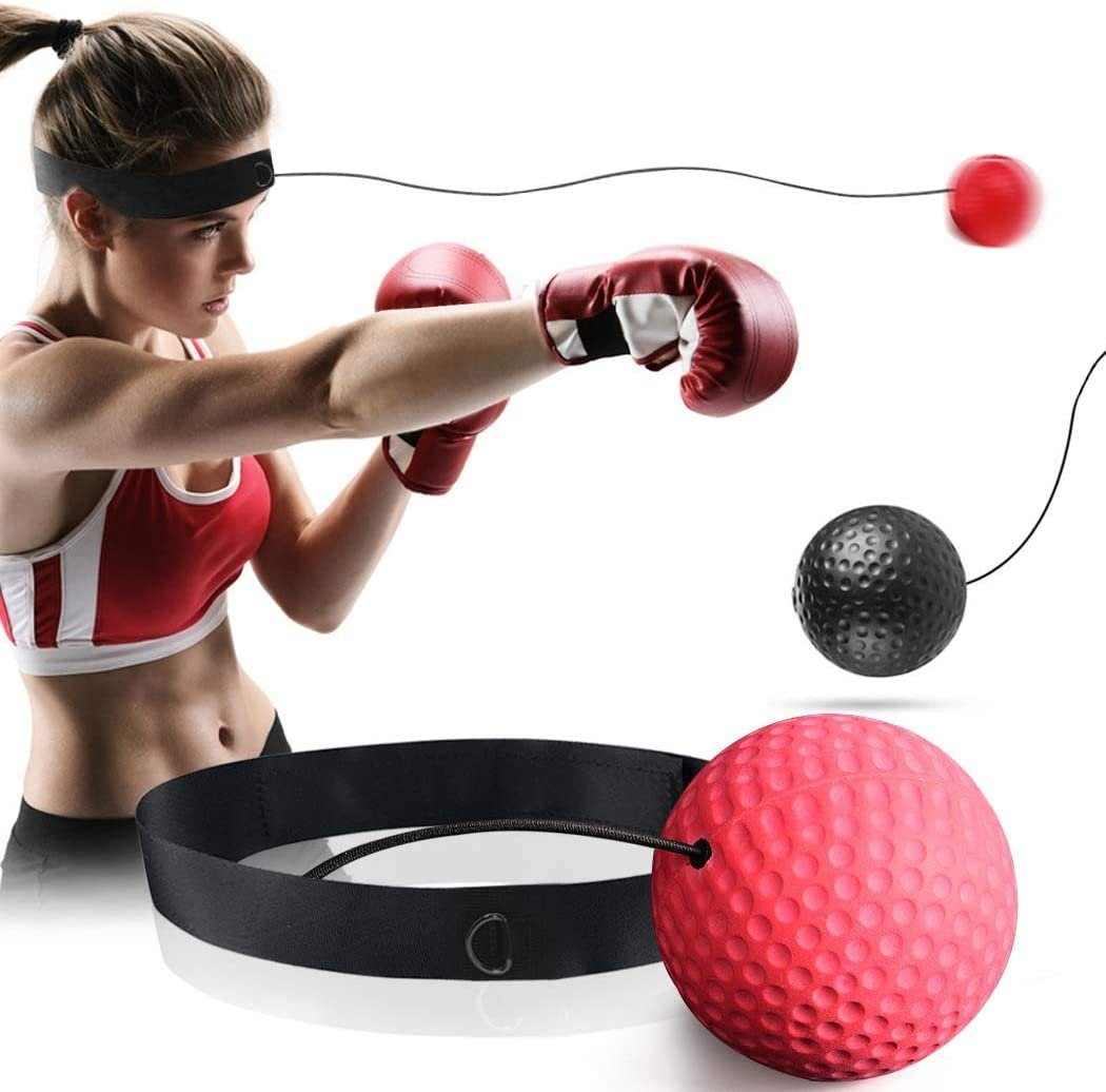 Boxing reflex ball set and reaction ball for boxing training high