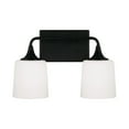 thumbnail image 5 of Capital Lighting 148921-541 Presley 2 Light 16" Wide Vanity Light - Black, 5 of 7