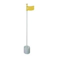thumbnail image 3 of Golf Putting Green Bandera y mástiles de golf Banderas de golf para patio trasero Práctica de putting Amarillo kusrkot bandera de green de golf, 3 of 8
