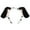 Black, variant on Adorable Cartoon Dog Ear Soft Headband Cute Hair Accessory For Girls And Children