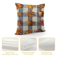 thumbnail image 4 of PHYHOO  Fall Buffalo Plaid Pumpkin Maple Leaves Pillow Covers Thanksgiving Decorations Autumn Farmhouse Outdoor Cushion Cases for Sofa Couch Home Decor, 4 of 5