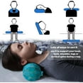 Twist Memory Foam Travel Pillow for Neck, Chin, Lumbar and Leg Support