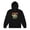 Black, variant on The Surf Monster Youth heavy blend hoodie