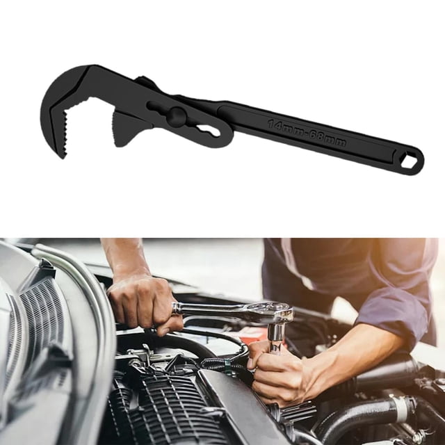 Llave multiusos Desmontaje Herramientas manuales Herramienta de reparación de montaje Llaves inglesas de baño universales de para tubos
