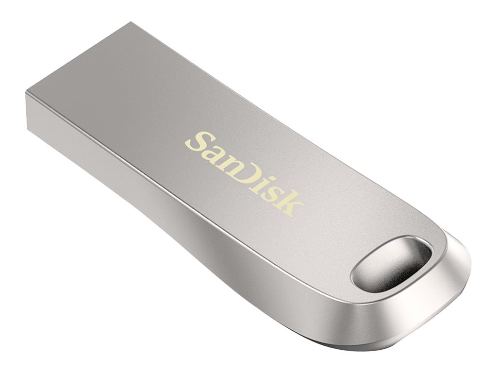 SanDisk 64GB Ultra Luxe USB 3.1 Type A Flash Drive - 64 GB - USB 3.1 Type A - 5 Year Warranty