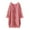Pink, variant on Chiccall Cardigans for Women Casual Cotton Button Down Long Sleeve Oversized Textured Fall Outerwear
