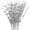 Silver, variant on LQQBOX 10 Artificial Glitter Berry Stems 19.7 Inches Christmas Tree Picks Sprays Ornaments Glitter Branches Fake Berry Twigs for Crafts DIY Wreath Garland Fireplace Holiday Decor (Silver)