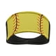 thumbnail image 2 of Banda para el cabello deportiva, banda para el sudor, ligera, antideslizante, elástica, para yoga, entrenamiento Softbol Amarillo, 2 of 9