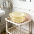 thumbnail image 6 of JZCHUNTOY Plastic Wash Basin, 0.79 x 0.33 ft Large Capacity Round Basin, BPA Free Durable Washing Tub, Multi Purpose Storage Basin for Bathroom, Laundry, Kitchen, Camping, 6 of 6