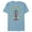 Ocean Blue, variant on Holiday Christmas Avengers Captain America Nutcracker - Short Sleeve Blended T-Shirt for Adults - Customized-Yellow