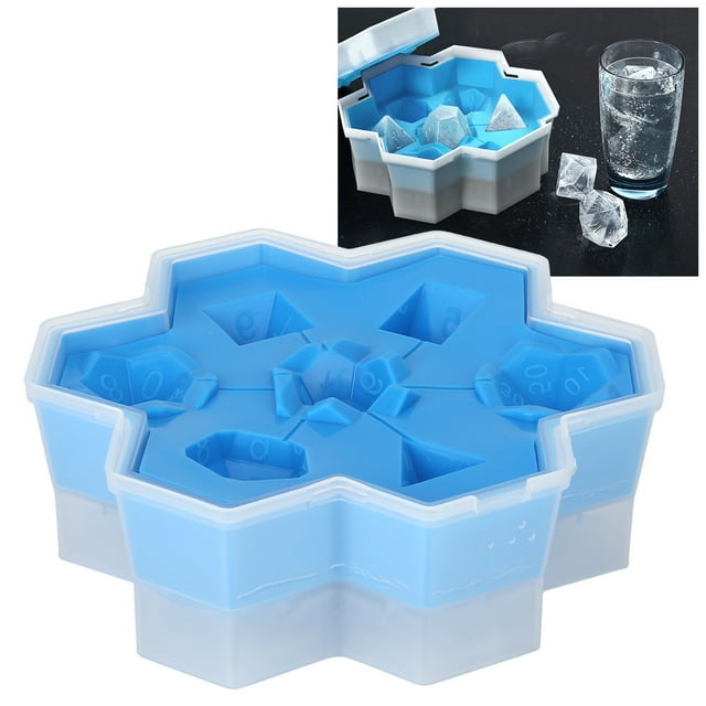 Molde De Chocolate De Bricolaje, Cubitos De Hielo Reutilizable Que Dura Flexible Para Helado Para Fondant