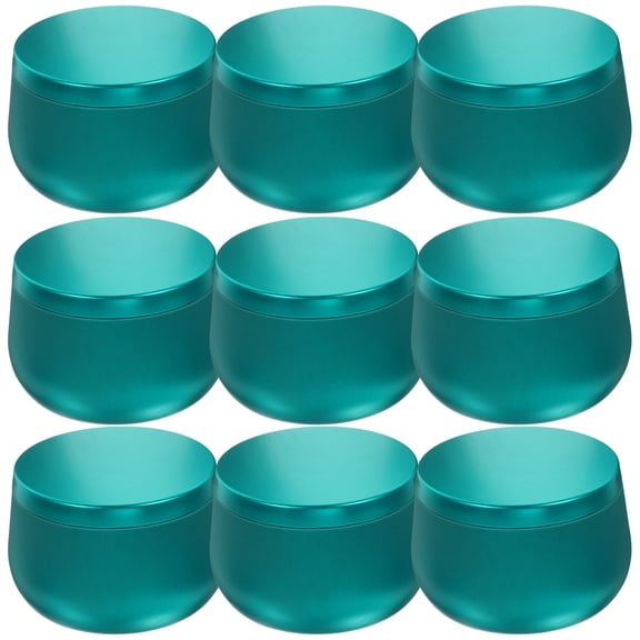 12 Pcs Belly Storage Jar Jars Candle Stick Holder Tea Lights Bulk Candles Green