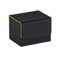thumbnail image 2 of Card Box Card Holder Display Display, Protective Dice Baseball Card Organization Black and Green, 2 of 8