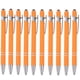 thumbnail image 2 of Bolígrafo de aluminio con adhesivo de clic - 10 piezas de 10 ml con lápiz táctil con punta blanda para teléfonos y tabletas, bolígrafo de escritura corporal metálico de punta fina de 0,5 mm, 2 of 4