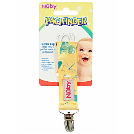 Nuby Pacifinder Ribbon Pacifier Clip