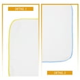 thumbnail image 4 of OULII 9Pcs Soft Cotton Small Towel Water Absorption Towel Square Kerchief Assorted Color, 4 of 7
